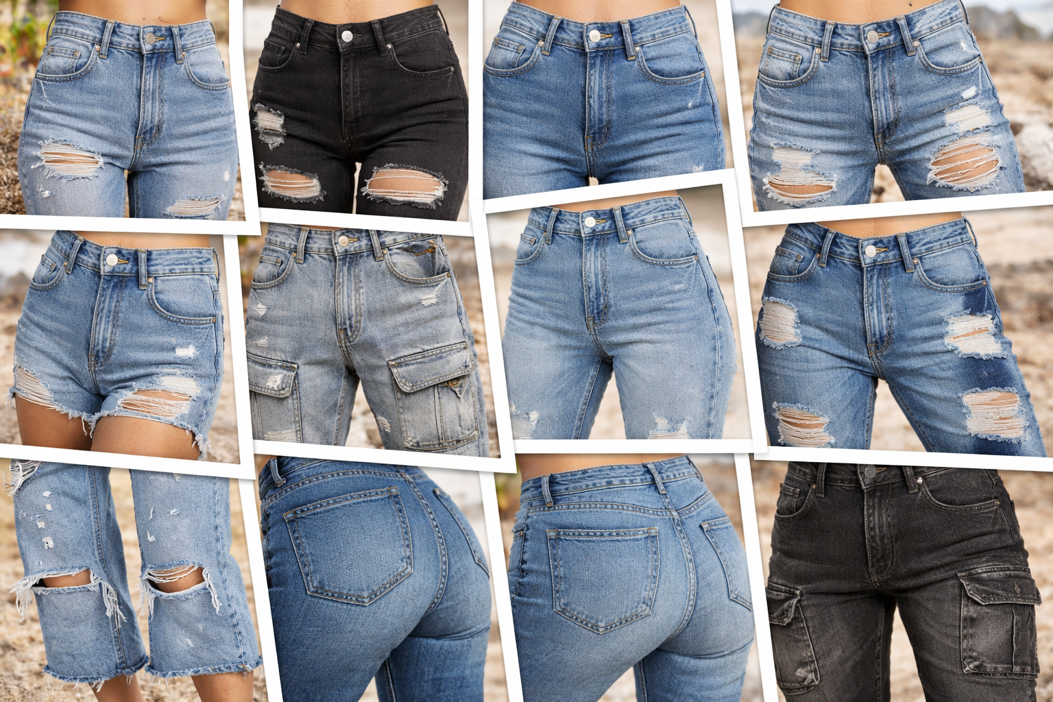 Premium Quality Denim Jeans & Denim Shorts