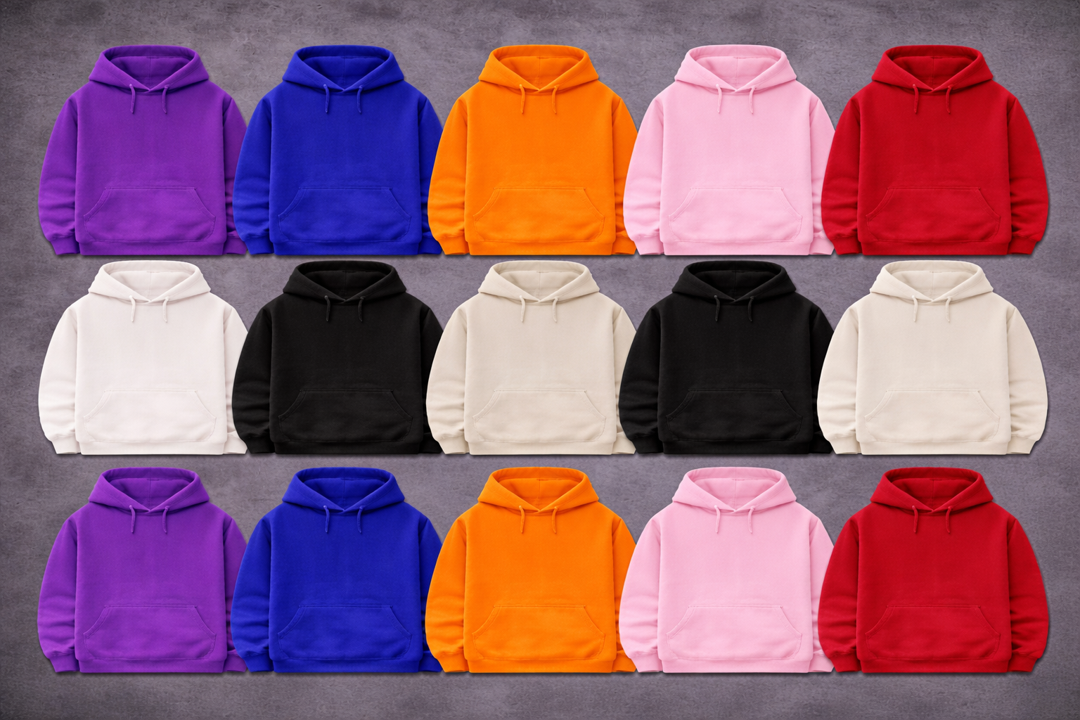 Premium Quality Cotton Pullover Hoodie