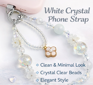 Personalized Phone Lanyard & Chain – DIY Beads / Custom Logo | Universal Phone Strap | Perfect for Gifts & Resell（1pc=3 phone lanyards）