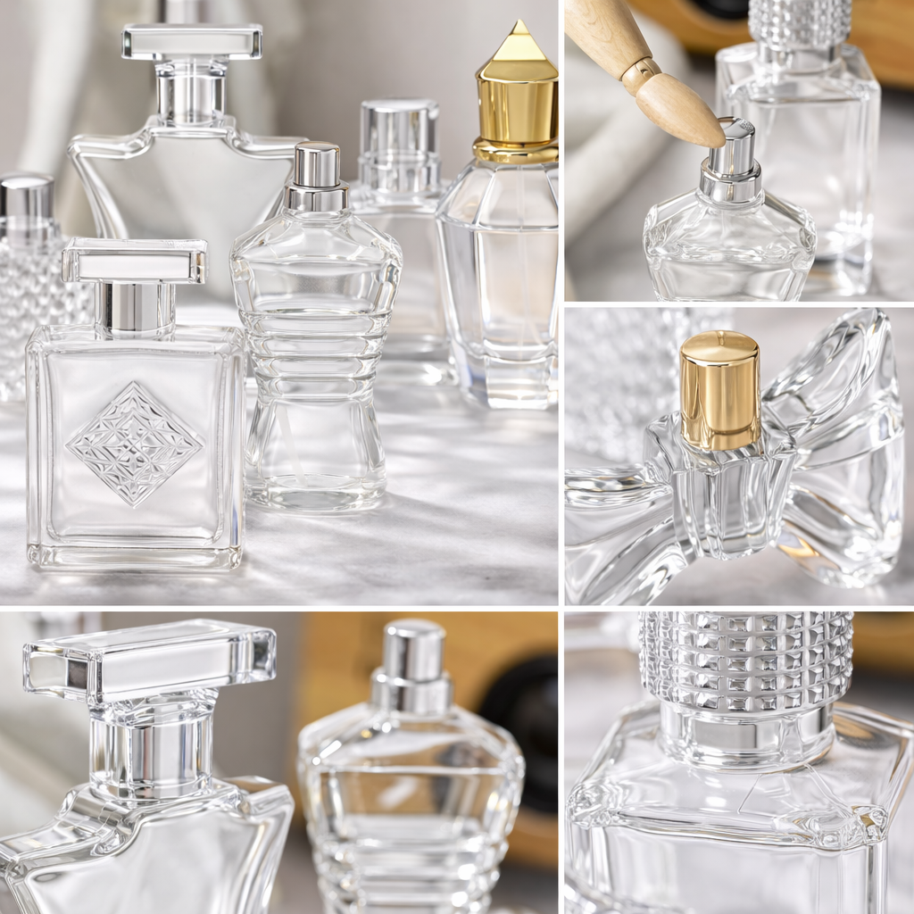 Premium Design Glass Bottle (Customizable)