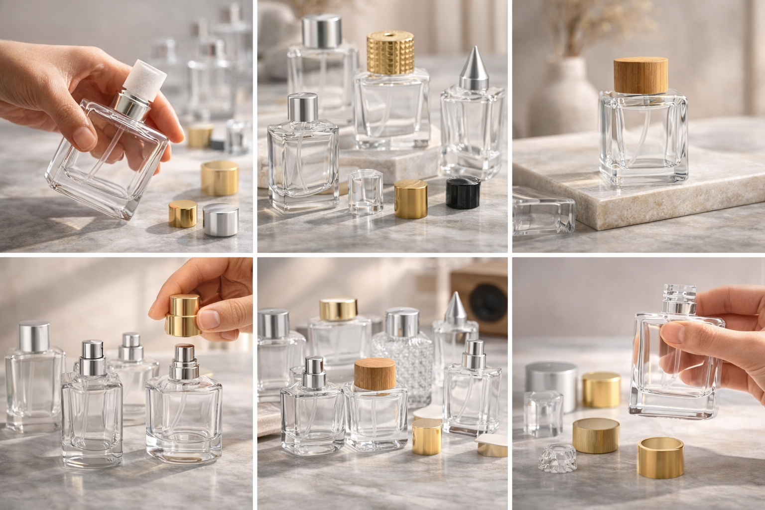 Premium Design Glass Bottle (Customizable)