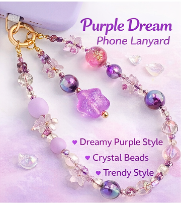 Personalized Phone Lanyard & Chain – DIY Beads / Custom Logo | Universal Phone Strap | Perfect for Gifts & Resell（1pc=3 phone lanyards）